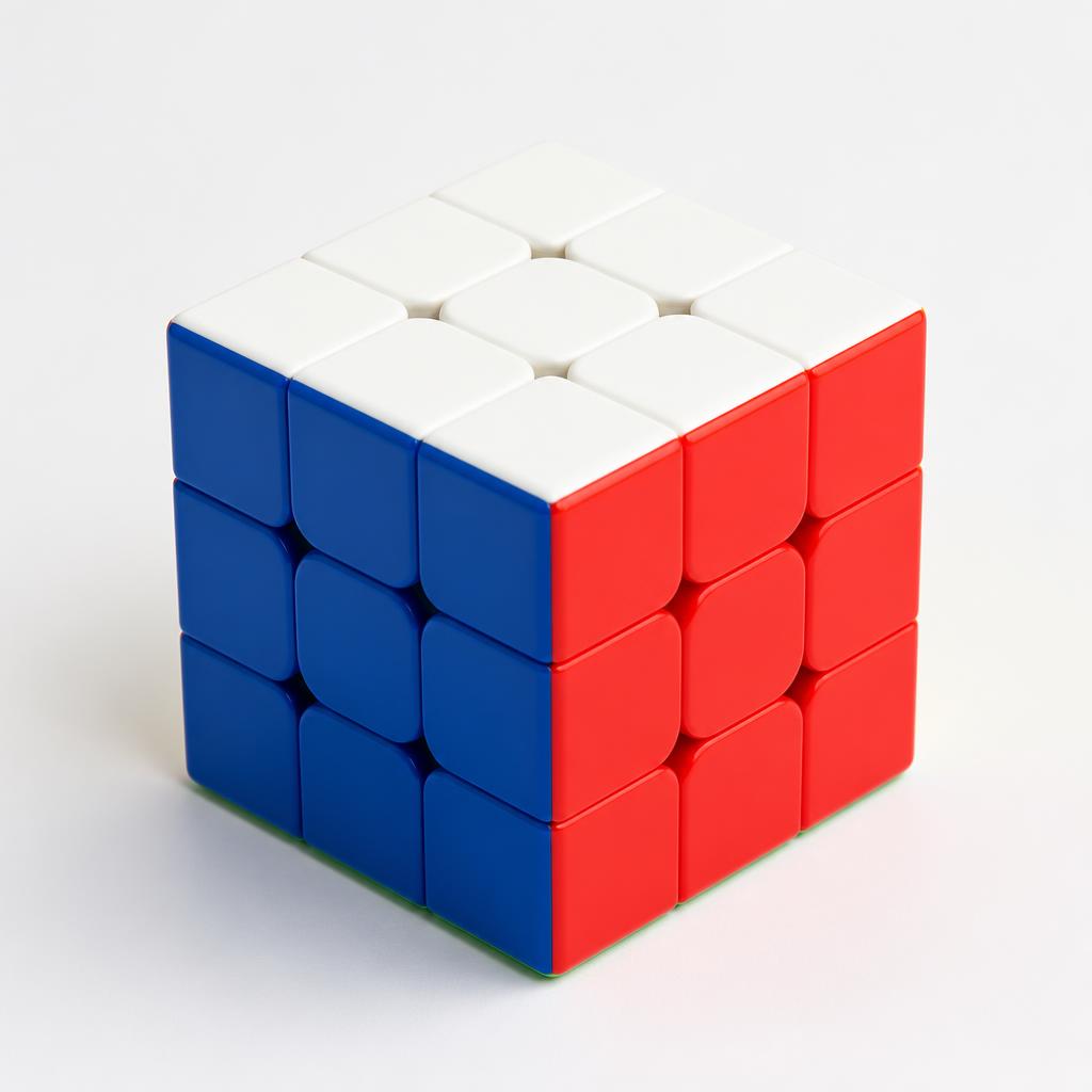 3x3 Beginner Speed Cube — Great first 3x3 — stickerless, forgiving, and easy to turn.