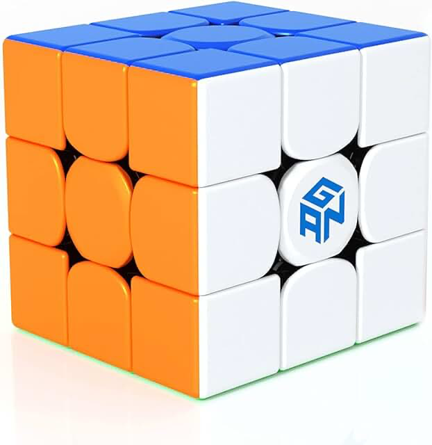3x3 Beginner Speed Cube — Great first 3x3 — stickerless, forgiving, and easy to turn.