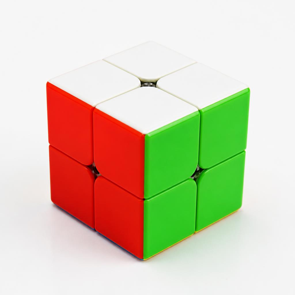 2x2 Beginner Speed Cube — Simple stickerless 2x2 that turns smoothly right out of the box.