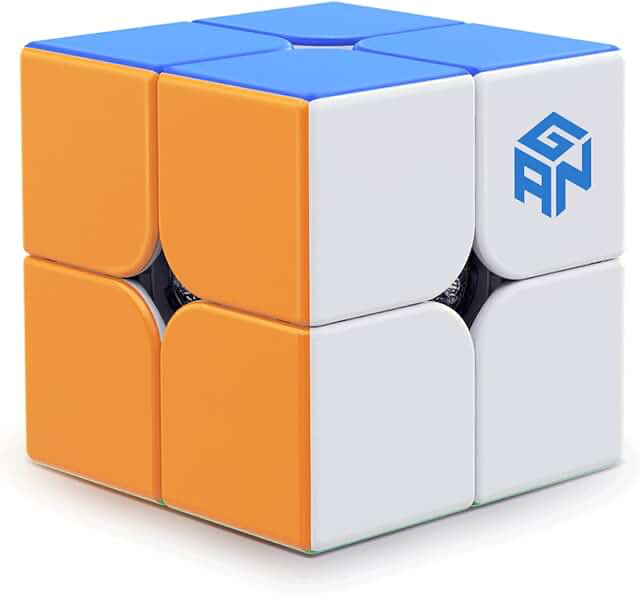 2x2 Beginner Speed Cube — Simple stickerless 2x2 that turns smoothly right out of the box.